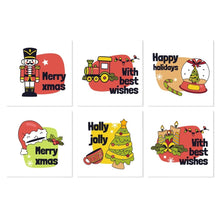 Carica l'immagine nel visualizzatore di Gallery, Mini Set Dipingere con i Numeri 20x20cm (6 pezzi) - Mini Stampe Festive Figured'Art