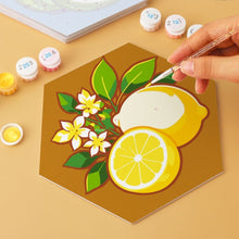 Carica l'immagine nel visualizzatore di Gallery, Mini Set Dipingere con i Numeri - Esagoni (6 pezzi) - Collezione Succosa