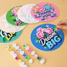 Carica l'immagine nel visualizzatore di Gallery, Mini Set Dipingere con i Numeri - Dischi di Ø20cm (6 pezzi) - Be Kind