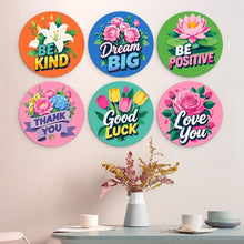 Carica l'immagine nel visualizzatore di Gallery, Mini Set Dipingere con i Numeri - Dischi di Ø20cm (6 pezzi) - Be Kind