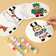 Carica l'immagine nel visualizzatore di Gallery, Mini Set Dipingere con i Numeri - Dischi di Ø20cm (6 pezzi) - Schiaccianoci Vintage