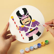 Carica l'immagine nel visualizzatore di Gallery, Mini Set Dipingere con i Numeri - Dischi di Ø20cm (6 pezzi) - Schiaccianoci Vintage