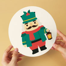 Carica l'immagine nel visualizzatore di Gallery, Mini Set Dipingere con i Numeri - Dischi di Ø20cm (6 pezzi) - Schiaccianoci Vintage