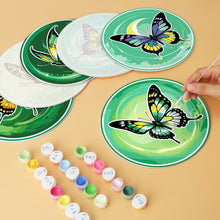 Carica l'immagine nel visualizzatore di Gallery, Mini Set Dipingere con i Numeri - Dischi di Ø20cm (6 pezzi) - Ali di Smeraldo