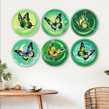 Carica l'immagine nel visualizzatore di Gallery, Mini Set Dipingere con i Numeri - Dischi di Ø20cm (6 pezzi) - Ali di Smeraldo
