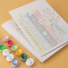 Carica l'immagine nel visualizzatore di Gallery, Mini Set Dipingere con i Numeri 15x20cm (6 pezzi) - Bouquet Letterario