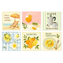 Carica l'immagine nel visualizzatore di Gallery, Mini Set Dipingere con i Numeri 20x20cm (6 pezzi) - Momenti Made in Italy Figured'Art