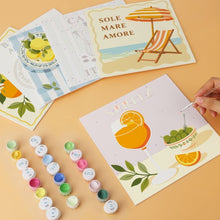 Carica l'immagine nel visualizzatore di Gallery, Mini Set Dipingere con i Numeri 20x20cm (6 pezzi) - Momenti Made in Italy