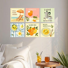 Carica l'immagine nel visualizzatore di Gallery, Mini Set Dipingere con i Numeri 20x20cm (6 pezzi) - Momenti Made in Italy