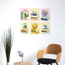 Carica l'immagine nel visualizzatore di Gallery, Mini Set Dipingere con i Numeri 15x20cm (6 pezzi) - Giardino dei Libri