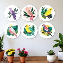 Carica l'immagine nel visualizzatore di Gallery, Mini Set Dipingere con i Numeri - Dischi di Ø20cm (6 pezzi) - Ali Colorate