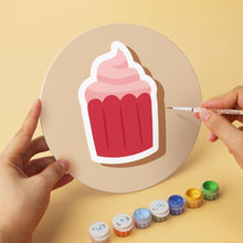 Carica l'immagine nel visualizzatore di Gallery, Mini Set Dipingere con i Numeri - Dischi di Ø20cm (6 pezzi) - Icone d'Amore