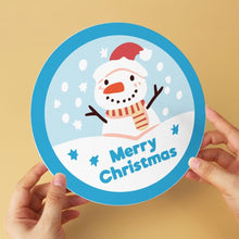 Carica l'immagine nel visualizzatore di Gallery, Mini Set Dipingere con i Numeri - Dischi di Ø20cm (6 pezzi) - Natale Colorato
