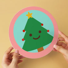 Carica l'immagine nel visualizzatore di Gallery, Mini Set Dipingere con i Numeri - Dischi di Ø20cm (6 pezzi) - Natale in Rosato