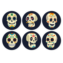 Carica l'immagine nel visualizzatore di Gallery, Mini Set Dipingere con i Numeri - Dischi di Ø20cm (6 pezzi) - Día de los Muertos Figured'Art
