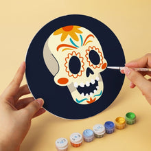 Carica l'immagine nel visualizzatore di Gallery, Mini Set Dipingere con i Numeri - Dischi di Ø20cm (6 pezzi) - Día de los Muertos