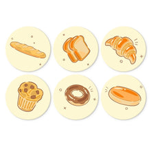 Carica l'immagine nel visualizzatore di Gallery, Mini Set Dipingere con i Numeri - Dischi di Ø20cm (6 pezzi) - Delizie dal Forno Figured'Art