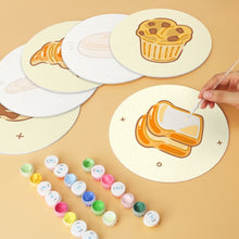 Carica l'immagine nel visualizzatore di Gallery, Mini Set Dipingere con i Numeri - Dischi di Ø20cm (6 pezzi) - Delizie dal Forno