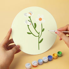 Carica l'immagine nel visualizzatore di Gallery, Mini Set Dipingere con i Numeri - Dischi di Ø20cm (6 pezzi) - Petali Colorati