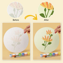 Carica l'immagine nel visualizzatore di Gallery, Mini Set Dipingere con i Numeri - Dischi di Ø20cm (6 pezzi) - Petali Colorati