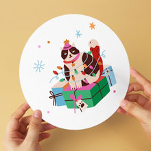 Carica l'immagine nel visualizzatore di Gallery, Mini Set Dipingere con i Numeri - Dischi di Ø20cm (6 pezzi) - Fascino Natalizio