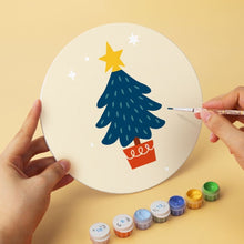Carica l'immagine nel visualizzatore di Gallery, Mini Set Dipingere con i Numeri - Dischi di Ø20cm (6 pezzi) - Giocattoli di Natale