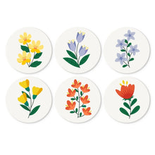 Carica l'immagine nel visualizzatore di Gallery, Mini Set Dipingere con i Numeri - Dischi di Ø20cm (6 pezzi) - Ritratti Botanici Figured'Art