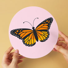 Carica l'immagine nel visualizzatore di Gallery, Mini Set Dipingere con i Numeri - Dischi di Ø20cm (6 pezzi) - Farfalle