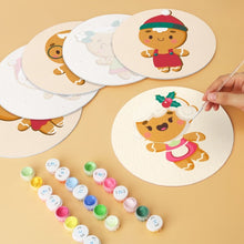 Carica l'immagine nel visualizzatore di Gallery, Mini Set Dipingere con i Numeri - Dischi di Ø20cm (6 pezzi) - Amici di Pan di Zenzero 2