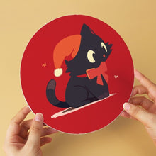 Carica l'immagine nel visualizzatore di Gallery, Mini Set Dipingere con i Numeri - Dischi di Ø20cm (6 pezzi) - Vischio e zampette