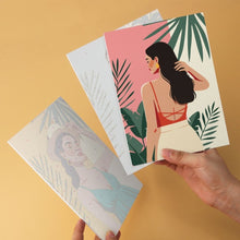 Carica l'immagine nel visualizzatore di Gallery, Mini Set Dipingere con i Numeri 15x20cm (6 pezzi) - Musa Tropicale