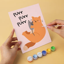 Carica l'immagine nel visualizzatore di Gallery, Mini Set Dipingere con i Numeri 15x20cm (6 pezzi) - Giorno di Fusa