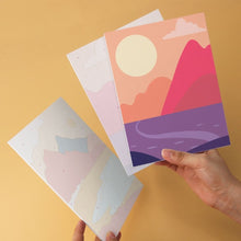 Carica l'immagine nel visualizzatore di Gallery, Mini Set Dipingere con i Numeri 15x20cm (6 pezzi) - Vette al Tramonto
