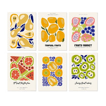 Carica l'immagine nel visualizzatore di Gallery, Mini Set Dipingere con i Numeri 15x20cm (6 pezzi) - Stampe Fruttate Figured'Art