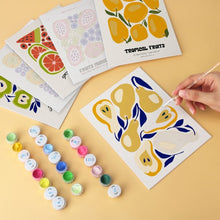 Carica l'immagine nel visualizzatore di Gallery, Mini Set Dipingere con i Numeri 15x20cm (6 pezzi) - Stampe Fruttate