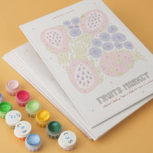 Carica l'immagine nel visualizzatore di Gallery, Mini Set Dipingere con i Numeri 15x20cm (6 pezzi) - Stampe Fruttate