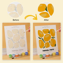Carica l'immagine nel visualizzatore di Gallery, Mini Set Dipingere con i Numeri 15x20cm (6 pezzi) - Stampe Fruttate