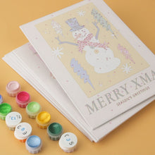 Carica l'immagine nel visualizzatore di Gallery, Mini Set Dipingere con i Numeri 15x20cm (6 pezzi) - Collezione Holly Jolly