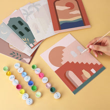 Carica l'immagine nel visualizzatore di Gallery, Mini Set Dipingere con i Numeri 15x20cm (6 pezzi) - Porte del Deserto
