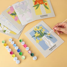 Carica l'immagine nel visualizzatore di Gallery, Mini Set Dipingere con i Numeri 15x20cm (6 pezzi) - In Piena Fioritura