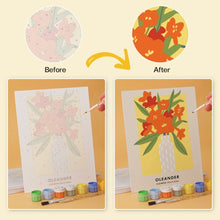 Carica l'immagine nel visualizzatore di Gallery, Mini Set Dipingere con i Numeri 15x20cm (6 pezzi) - In Piena Fioritura