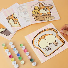 Carica l'immagine nel visualizzatore di Gallery, Mini Set Dipingere con i Numeri 20x20cm (6 pezzi) - Vita di un Corgi