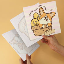 Carica l'immagine nel visualizzatore di Gallery, Mini Set Dipingere con i Numeri 20x20cm (6 pezzi) - Vita di un Corgi