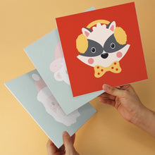 Carica l'immagine nel visualizzatore di Gallery, Mini Set Dipingere con i Numeri 20x20cm (6 pezzi) - Ritratti di Natale