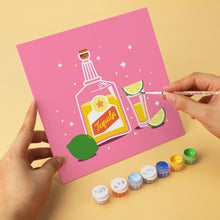 Carica l'immagine nel visualizzatore di Gallery, Mini Set Dipingere con i Numeri 20x20cm (6 pezzi) - Mixato e Vivace