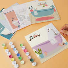 Carica l'immagine nel visualizzatore di Gallery, Mini Set Dipingere con i Numeri 20x20cm (6 pezzi) - Relax e Stile