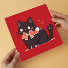 Carica l'immagine nel visualizzatore di Gallery, Mini Set Dipingere con i Numeri 20x20cm (6 pezzi) - Piccoli Gatti Natalizi