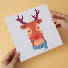 Carica l'immagine nel visualizzatore di Gallery, Mini Set Dipingere con i Numeri 20x20cm (6 pezzi) - Classico Set Natalizio