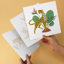 Carica l'immagine nel visualizzatore di Gallery, Mini Set Dipingere con i Numeri 20x20cm (6 pezzi) - Tigre della Giungla