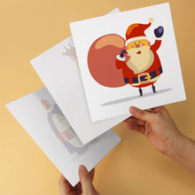 Carica l'immagine nel visualizzatore di Gallery, Mini Set Dipingere con i Numeri 20x20cm (6 pezzi) - Piccoli Amici di Natale